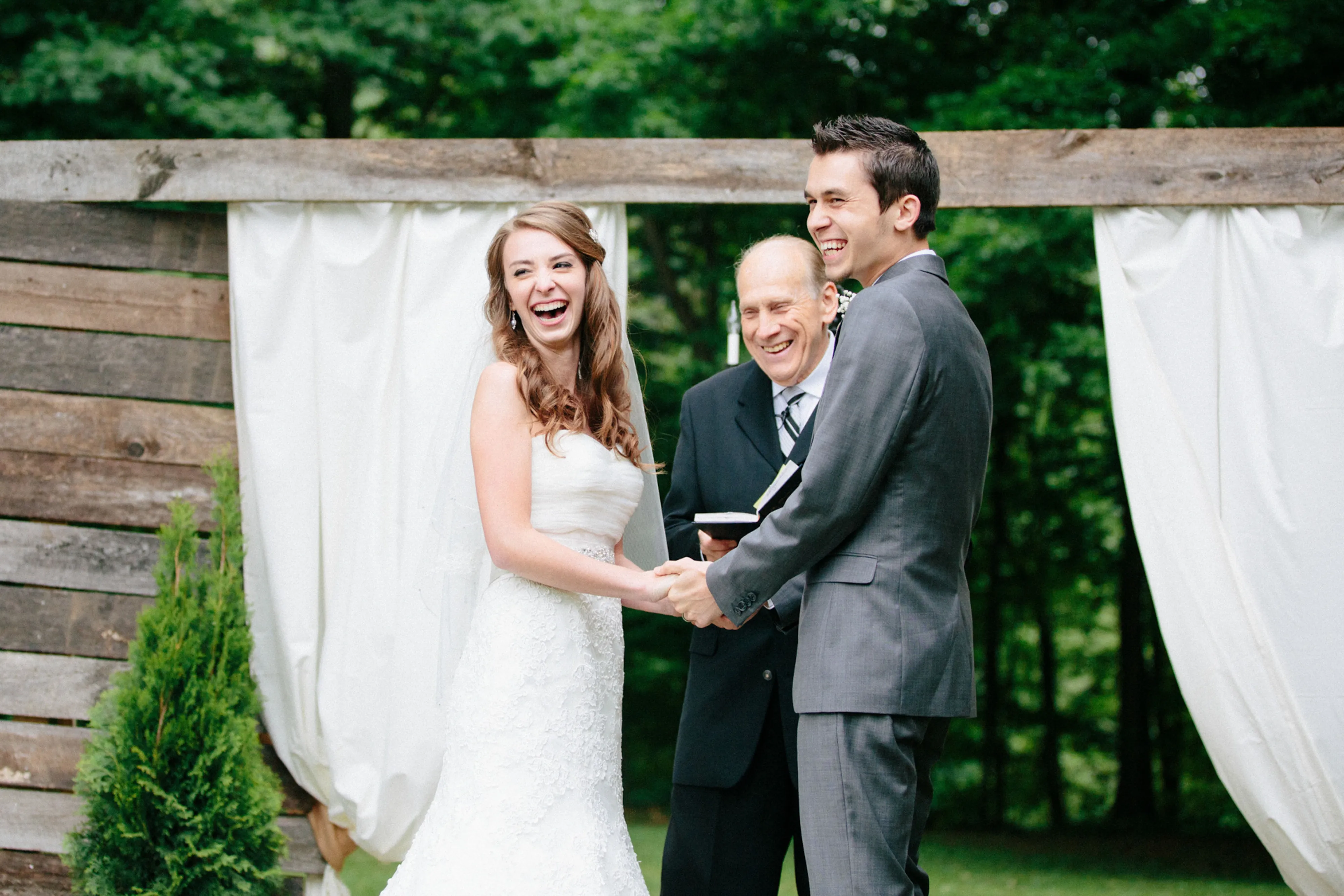 Amanda Wedding Laugh